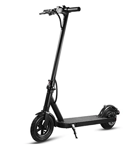 Electric Scooter : Electric Scooter 350w Motor: 350W 3 Speed control: Eco, Drive, Sports Speed: 20kph(max) Tires: 8.5" Front Air filled, rear solid Brakes: Electric rake & rear disc brake Distance:18km - 25km