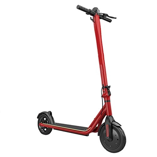 Electric Scooter : Electric Scooter 350W Power, 8.5'' E-Scooter, Lightweight Foldable with LCD-display, 35KM Long Range, 36V Rechargeable Battery Kick Scooters, Max Speed 20km / h, for Adult