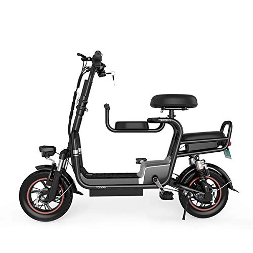 Electric Scooter : Electric Scooter, 400W Motor 10Ah Long-Range Battery, LCD Display Maximum Load 140kg, Lightweight Design for Adult, Black