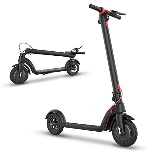 Electric Scooter : Electric Scooter Adult 8.5 Inch Lightweight Aluminum Folding Frame LCD Display E-Scooter 350W 36V / 5 Ah Max Speed 25km / h Lithium-Ion Battery Adjustable Endurance Over 18 Miles