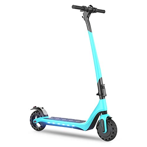 Electric Scooter : Electric Scooter Adults Foldable Long-Range Battery 350w Motor Max Speed 18km / h, E-Scooter with 8 Inch Solid Tire with LED Display, 3 Speed Modes, 36V / 7.8AH Battery, Supports 120kg Weight