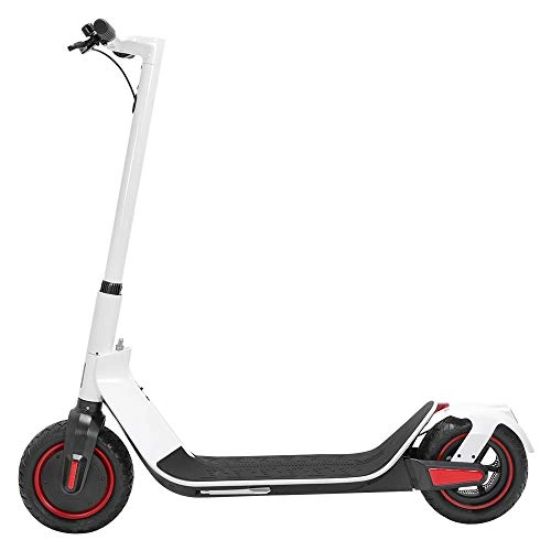 Electric Scooter : Electric Scooter, KUGOO G Max E Scooter (White)