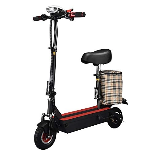 Electric Scooter : Electric Scooter, Motor Foldable Scooter, Kick Scooter With LCD Display, Super Shockproof 8 Inches Tires, Portable and Folding Adults Electric Scooter for Short Trips