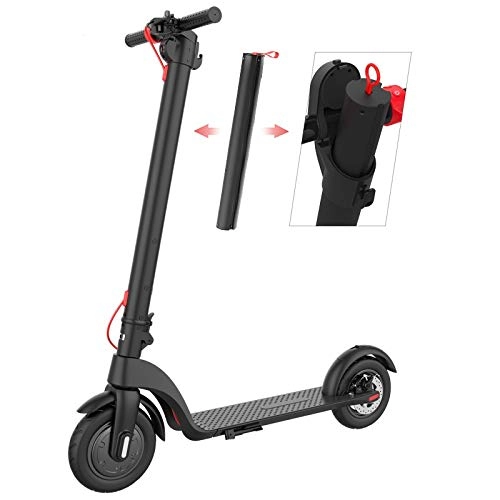 Electric Scooter : Electric Scooter X7, Removable Battery, Lightweight Foldable, 25km range, upto 25km / hr