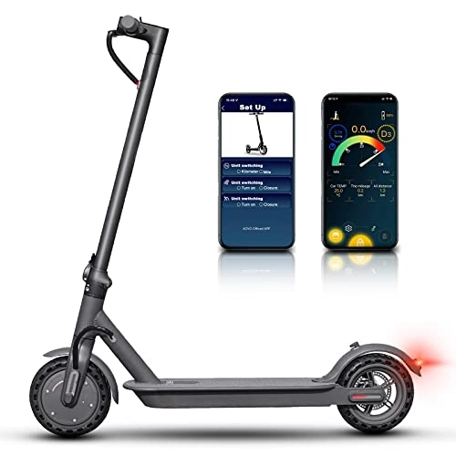 Electric Scooter : Electric Scooters Adult 36V 10.4AH Folding E Scooters with 8.5" Honeycomb Explosion-Proof Tire and APP Control