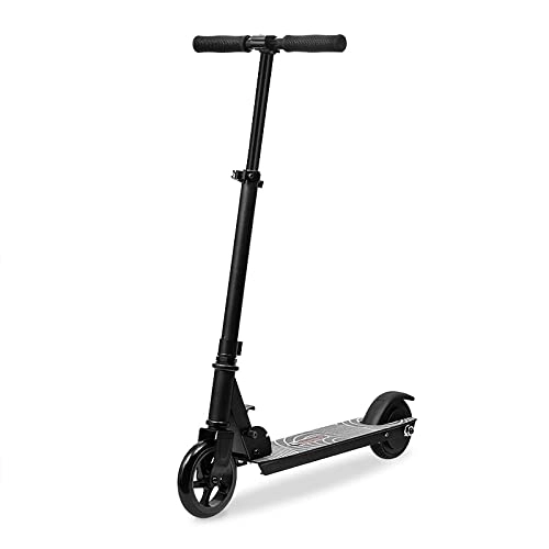 Electric Scooter : Enjoybot Electric Scooter for Kids, 3 Height-Adjustable Handlebars, Lightweight and Foldable Kick-to-Start Electric Scooter, 4-6 km / h Top Speed, 5-Inch PU Wheels