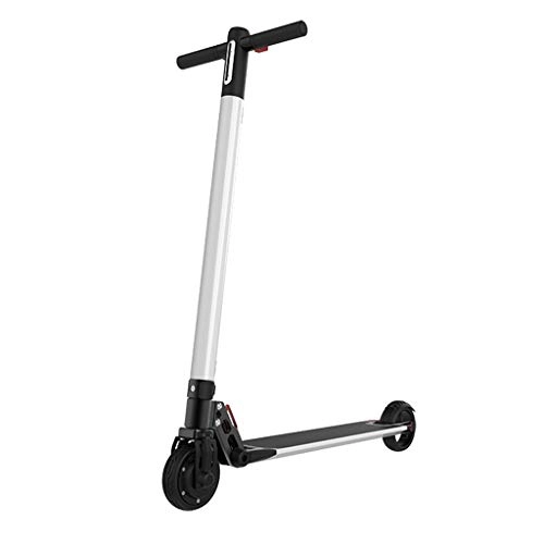 Electric Scooter : Foldable Electric School Electric Scooter Available Work Activity Physical Minimum Per Day (White, One Size)