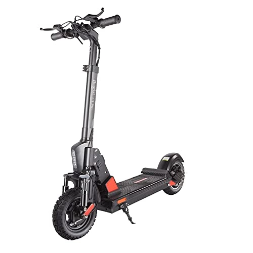 Electric Scooter : Foldable Electric Scooter, Electric Scooter with Seat, with LCD Display, Speed up to 45 km / h, 500 W, for Teens and Mixed Adults, Electric Scooter
