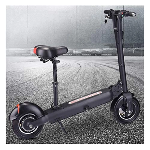Electric Scooter : Folding Electric Scooter With Seat Max Load 150KG Electric Scooter Adult Up To 40KM / H Long Range 50-60 KM Easy To Carry