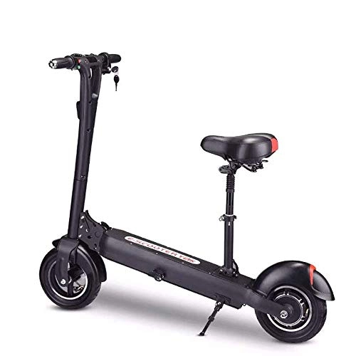 Electric Scooter : FUJGYLGL Adult Electric Scooter, Small Body, Foldable, Strong Endurance, Disc Brakes Front and Rear, Strong Braking Performance