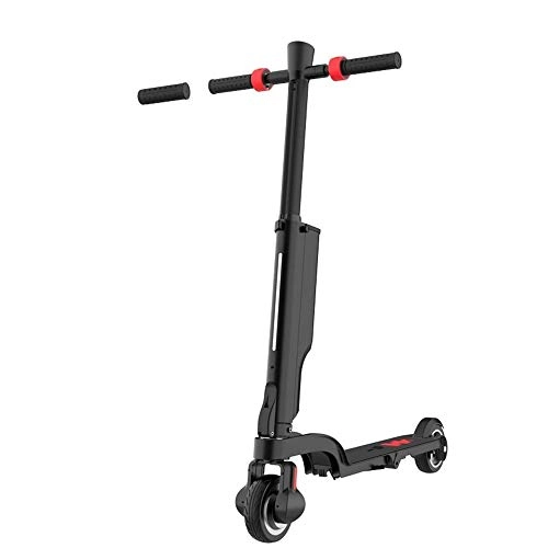 Electric Scooter : FUJGYLGL Adult Folding Two Wheels, Commuting Electric Scooter Foldable, Explosion-Proof Solid Tire, Motor, Max Speed Mile Range of Riding