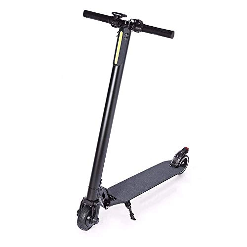 Electric Scooter : FUJGYLGL Adult Portable Electric Scooter, Carbon Fiber Body, Light Weight, Large Capacity Lithium Battery, High Power Motor, Fast Speed