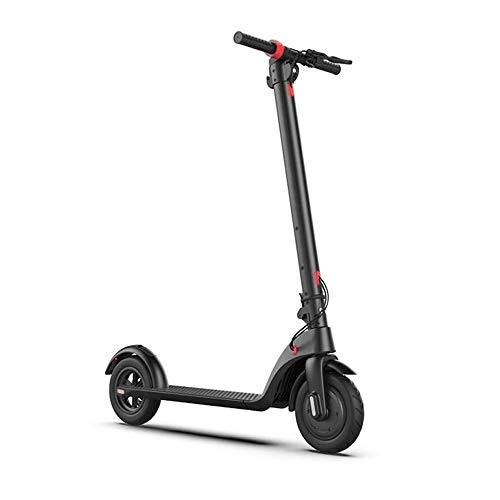 Electric Scooter : FUJGYLGL Adult Portable Electric Scooter, Foldable Light Body, Strong Bearing Capacity, Strong Endurance, Light Function, Good Braking Performance 36v