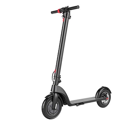 Electric Scooter : FUJGYLGL Electric Scooter, 350W Motor Foldable Scooter，8.5" Solid Tires, LCD Display Screen, 3 Speed Modes E-scooter, Commuter Electric Scooter for Adults
