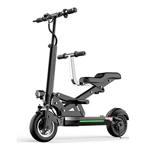 Electric Scooter : FUJGYLGL Electric Scooter Adults Kick Scooter, 500W Motor, 50km Long Range, 55km / h E-Scooter, Portable and Adjustable Design, Max Load 200kg Commuting Motorized Scooter Suitable for Adults & Teenager
