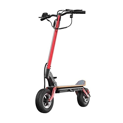 Electric Scooter : FUJGYLGL Electric Scooter for Adult Folding, Scooters for Kids Years and Up - Featuring Quick-Release Folding System - Dual Suspension System Scooter