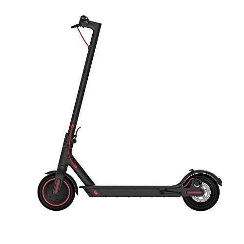 Electric Scooter : FUJGYLGL Electric Scooters for Adult，350W Motor Max Speed 25km / h Drive 8.5 Inch Tire Folding Commuting Scooter 36V 8AH Battery, 30km Long Range, Max Load 120kg (Color : Black)