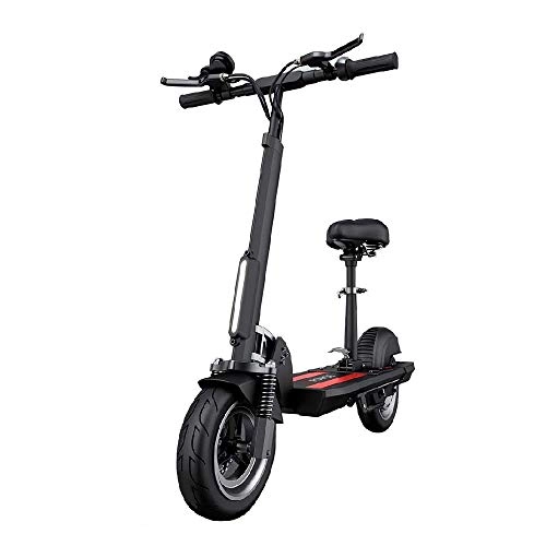 Electric Scooter : FUJGYLGL Foldable and Portable Electric Scooter, Supporting Constant Speed Cruise and USB Charging, Maximum Speed of 34km / H Commuter Scooter