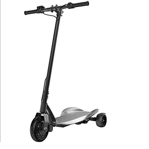 Electric Scooter : FUJGYLGL Foldable electric scooter 3-wheel stable electric scooter 8-inch Portable electric scooter 25 km cruising range