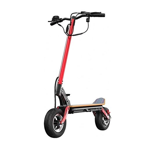 Electric Scooter : FUJGYLGL Foldable Electric Scooter, High Speed Electric Scooter, 50Km Long-Range, Rechargeable Battery Suitable, with LCD-display, for Adults and Kids