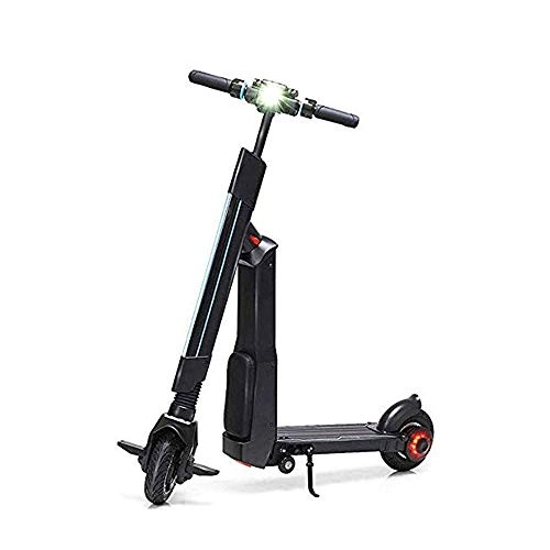 Electric Scooter : FUJGYLGL Foldable Electric Scooter, Removable and Adjustable Design 36V Lithium Battery with LED Light Suitable for Adult and Youth Scooters