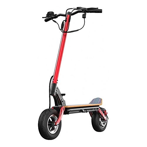 Electric Scooter : FUJGYLGL Foldable Electric Scooter with LCD-display, High Speed Electric Scooter, 50Km Long-Range, Rechargeable Battery, Suitable for Adults And Kids(48V 500W Rear Wheel Drive)