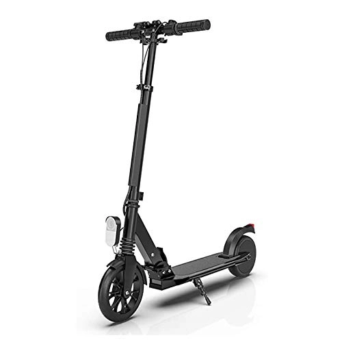 Electric Scooter : FUJGYLGL Folding Electric Scooter 180W Small 8-inch Electric Scooter Adult Ultra-light Portable Mini Commuter Scooter Power-assisted Battery Pedal Bearing 100kg