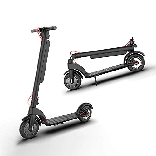 Electric Scooter : FUJGYLGL Folding Electric Scooter, 350W High Power Smart 8.5 Inch 36V Battery Maximum Speed 32 Km / H Electric Brake