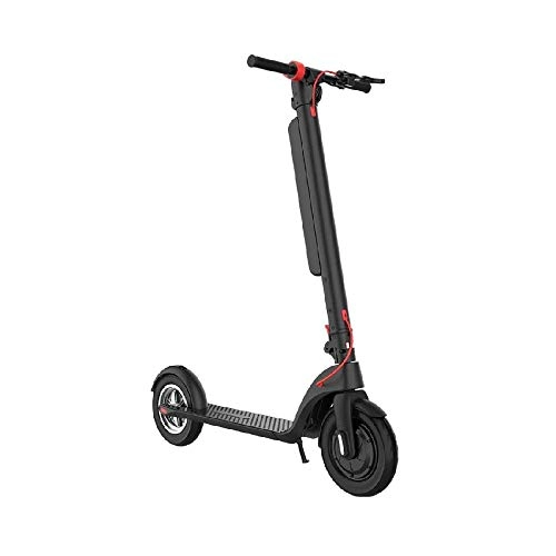 Electric Scooter : FUJGYLGL Portable Electric Scooter, Adjustable Power 350W High-power Motor 45 Km Long-distance Battery Speed 25 Km / H, Suitable for Adults and Teenagers
