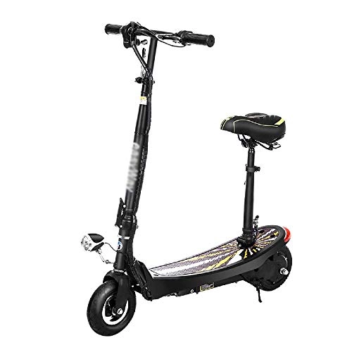Electric Scooter : FUJGYLGL Portable Folding Electric Scooter, 350W Motor Power 8 Inch Explosion-proof Tires Top Speed 35km / H Commuter Scooter