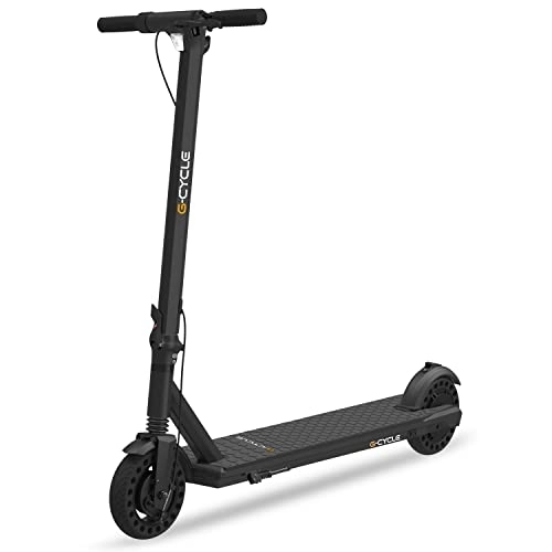 Electric Scooter : G-CYCLE L8 Pro Electric Scooter, Max 500W Motor, Up to 18 Miles Long Range, 15% Slope, 8'' Honeycomb Tire, Front Shock Absorber, Triple Braking System, Foldable E Scooter for Adults