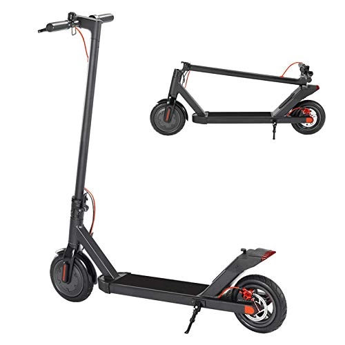 Electric Scooter : Gebuter Electric Scooter 250W High Power Smart 8.5'' E-Scooter with Taillight Ultra Lightweight Foldable LCD-display 36V 7.8AH Portable Folding Adults Electric Scooter for Short Trips Work Commute