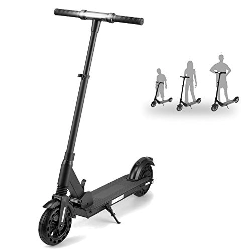 Electric Scooter : HappyBoard HST 8'' Folding Electric Scooter E Scooter with 3 Speed Modes up to 25km / h, Electric Kick Scooter for Adults & Kids, Black