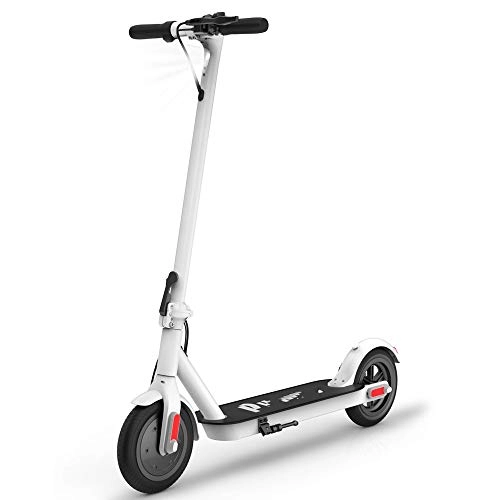Electric Scooter : Helmets Electric Scooter 250W High Power 8.5" Solid Tire E-Scooter, Max Speed 25km / h, Battery Capacity Lithium-lon36V / 7.5A Rechargeable Battery Kick Scooters, Electric Brake for Adult