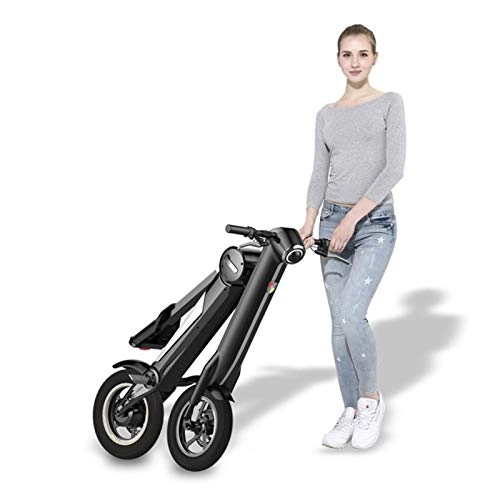 Electric Scooter : Helmets Electric Scooter, 35 Km Long-Range, Up To 25 Km / h 120kg Load Aviation Aluminum Alloy Body, Portable And Folding E-Scooter For Adults And Teenagers