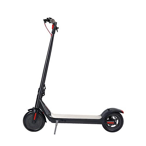 Electric Scooter : Helmets Electric Scooter Adult, Charging time 2-4 hours Up To 25 Km / h, 8.5Inch Solid Rubber Tire, Foldable E-Scooter Portable Lightweight Design