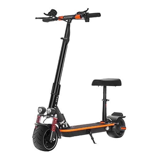 Electric Scooter : Helmets Electric Scooter, Electric Scooter For Adults 10 Inch 500w Motors Max Speed 30km / h Foldable Electric Scooters 70km Range Portable And Folding E-Scooter For Adults And Teenagers