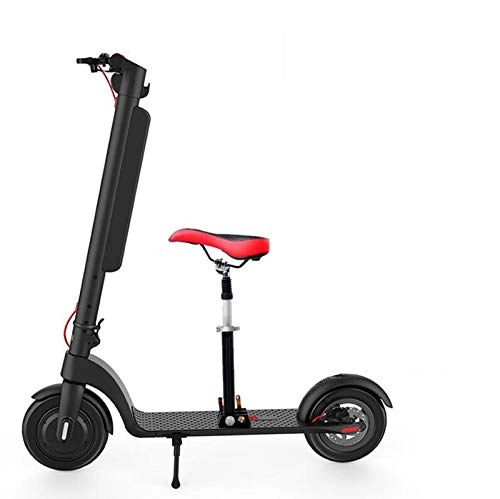 Electric Scooter : Helmets Portable Electric Scooter Adult LED Display (32km / h), Cruise Control, Waterproof Grade IP54, 700W Motor, Magnesium Alloy Frame, 100km Battery Life Premium Li-Ion Battery