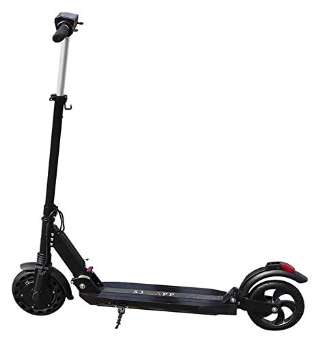 Electric Scooter : JSZHBC Electric Scooter Adult, EW4 Electric Scooter Portable Foldable E-Scooter Double Brake LCD Display 3 Speed Adjustable Scooter With Cruise Function 35km / h Maximum Speed Scooter For Adults Teenage