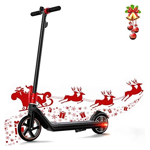 Electric Scooter : JSZHBC Electric Scooters Ultra Lightweight Folding Electric Scooter, Three-Speed Adjustable, 15km Long Range, Max Speed 15km / h, 150W Motor, 130kg Max Load, Solid Tires, Suitable For Children And Teenagers