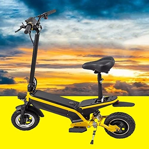 Electric Scooter : KAPLAR Adult Electric Balance Car, Weight Capacity 330Ibs 10'' Tires LED Display Screen Removable Battery Pack Dual Brake Night Safety Light Front Wheel Shock 116 * 63 * 117CM