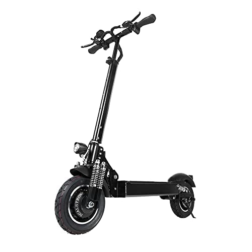 Electric Scooter : KELKART Electric Scooter, Folding Fast Off-Road Scooter with LCD Display, the Speed 25km / h, Folding Electric Scooter for Teenagers and Adults