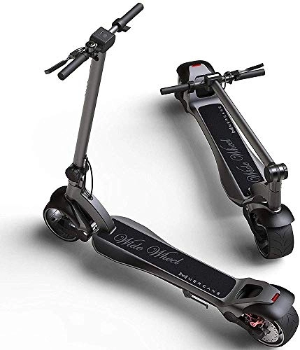 Electric Scooter : L&WB Electric Scooter- Foldable And Safe Electric Kick Scooter for Adults And Youth - 3.9In Wide Tires, 500W Power, More Than19miles, 28MPH