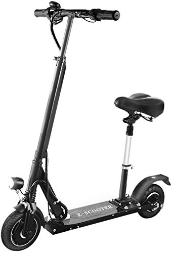 Electric Scooter : L&WB Electric Scooters for Adults Electric Scooters Electric Scooters Electric Scooters Electric Scooters - Foldable Electric Scooter Adjustable Handle And Seat, Portable Electric Scooter, 50km