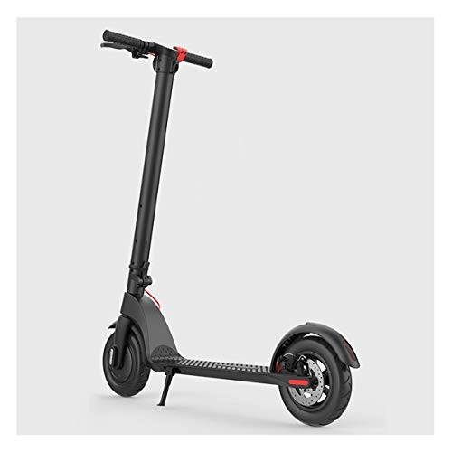 Electric Scooter : LJP Electric Scooter 10 Inch Tires Easy To Carry Maximum Speed 32km / H Electric E Scooter Ride Folding 5AH Battery 350w Motor