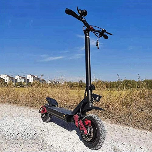 Electric Scooter : LUO 3200W Dual Motor Electric Scooter Adult Max Speed 70Km / H 10 inch Tire Off Road Electric Scooter with Led Light and Hd Display for Adult Commuter