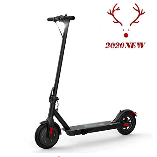 Electric Scooter : LUO Electric Scooter Adult Foldable 600W Motor Max Speed 20Km / H E-Scooter with 8.5’ Tires with Led Display