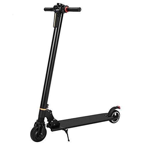 Electric Scooter : LUO Foldable Electric Scooter, Portable E-Scooter 18.6-Mile Range 15.5 Mph Max Speed, 350W Motor, Powerful Adult Electric Scooter, 10Kmmileage, 15Kmmileage