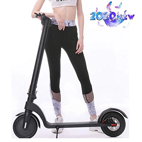 Electric Scooter : LUO Off Road Kick Scooters 12 Ah 10Ah Battery Removable 8.5 inch 10 inch 700W Motor Foldable Electric Scooter, Black-8.5Inchvacuumtire, Black