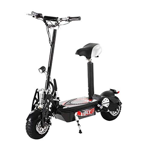 Electric Scooter : LUO Scooter, Adults Folding Electric Scooter, 36V800W Off-Road Electric Scooter, Portable and Foldable Suitable for Men / Women Teenagers and Kid